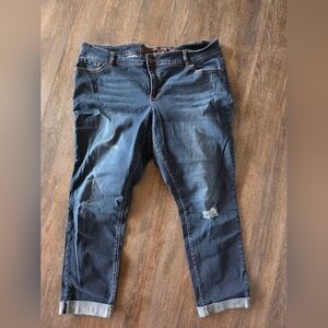 Boutique Women's Plus Blue Jeans